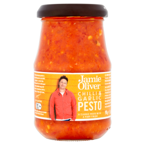 Jamie Oliver tšilli ja küüslaugu pesto 190g