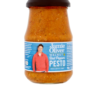 Jamie Oliver kreeka pähkli ja magusa pipra pesto 190g