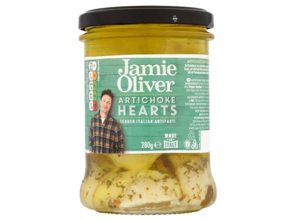 Jamie Oliver artishoki südamed 280g.