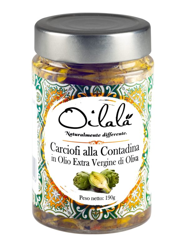 OILALA "Farmer's" Artišhokid Ekstra Neitsioliiviõlis 190g