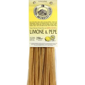 Morelli  sidruni ja musta pipra  linguiinid 250g.