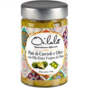 OILALA  Artishoki ja oliivi patee 190g
