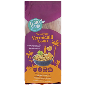 TerraSana Vietnami vermicelli pruuni riisi nuudlid 250g